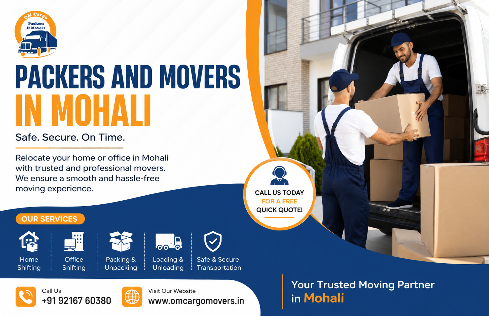 Packers and Movers in Mohali