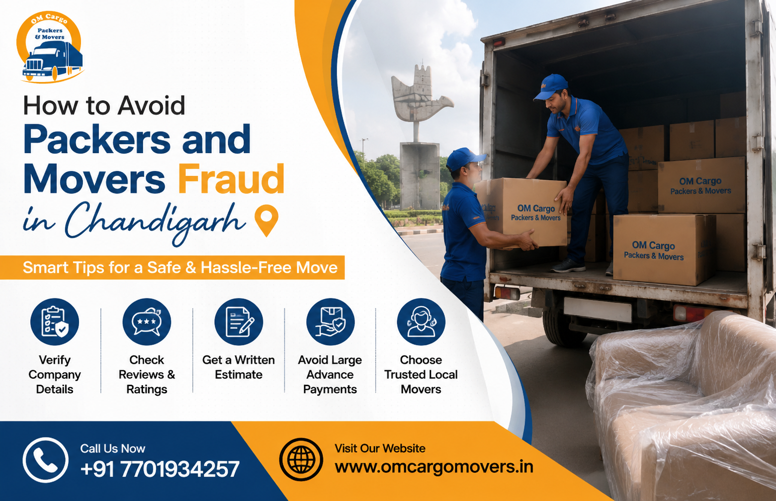 How to Avoid Packers and Movers Fraud in Chandigarh