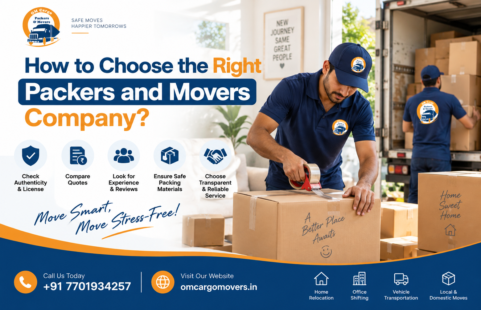 How to Choose the Right Packers and Movers Company?
