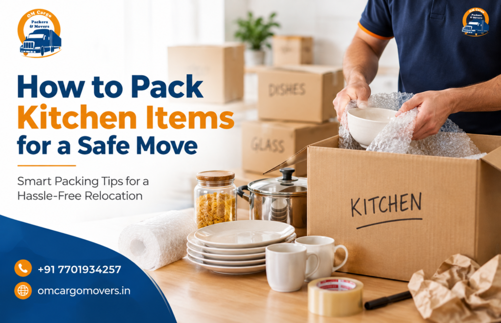How to Pack Kitchen Items for a Safe Move