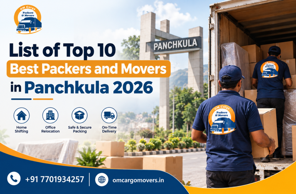 List of Top 10 Best Packers and Movers in Panchkula