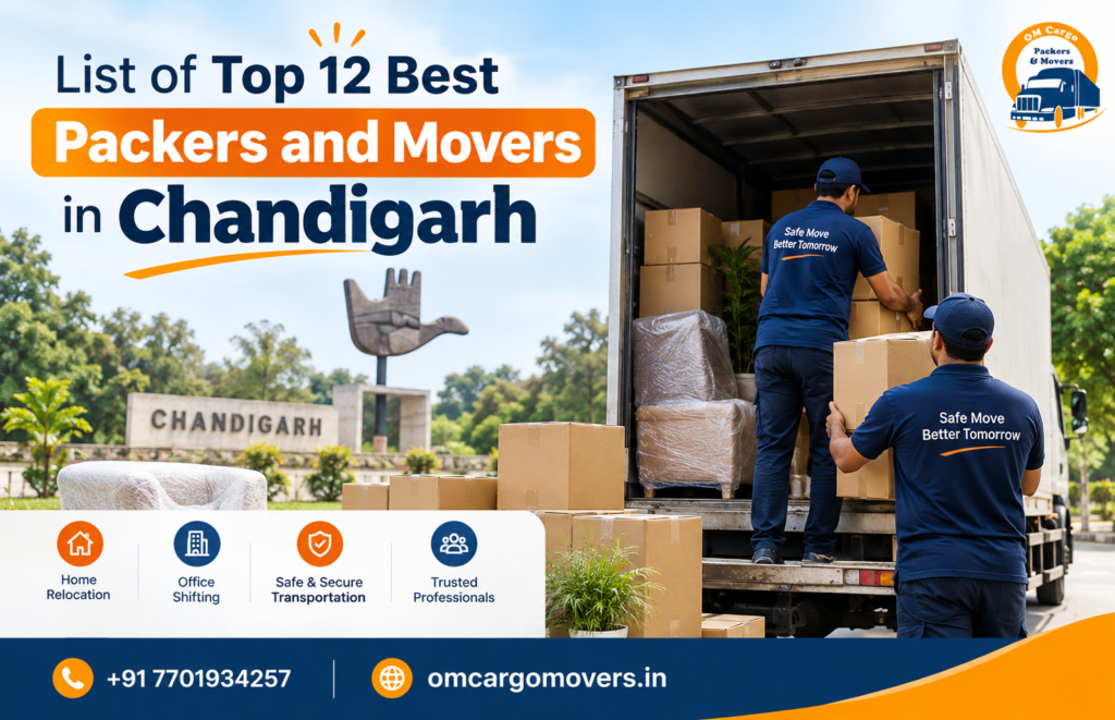 List of Top 12 Best Packers and Movers in Chandigarh
