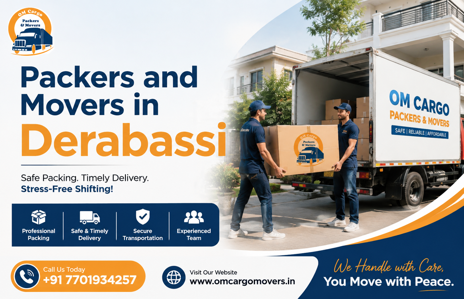 Packers and Movers in Derabassi