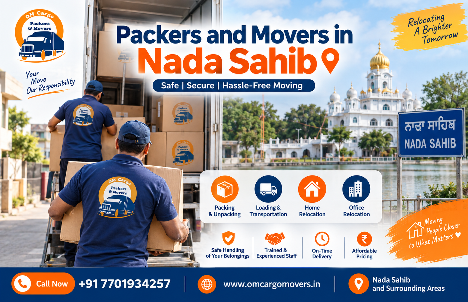 Packers and Movers in Nada Sahib