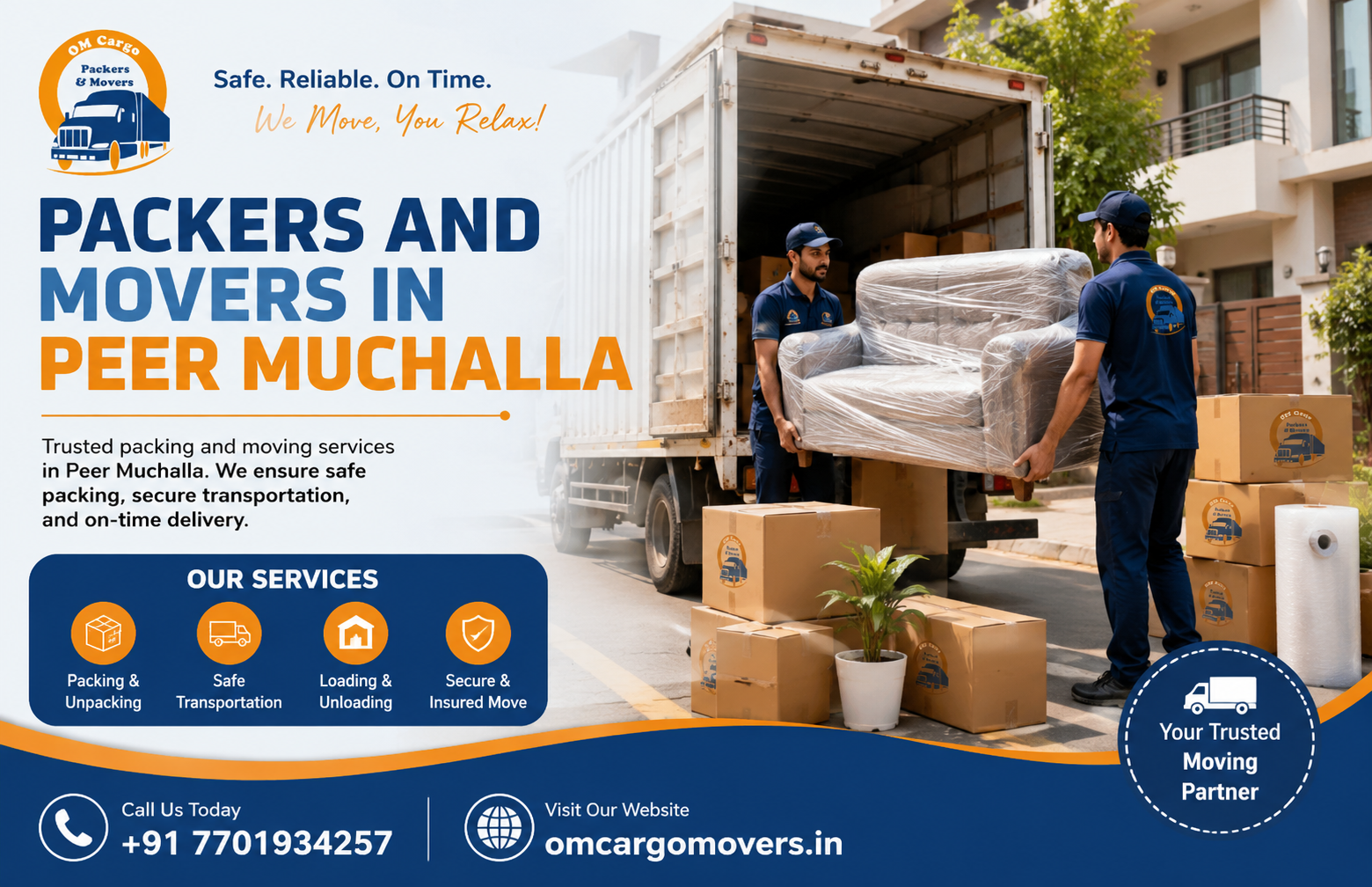 Packers and Movers in Peer Muchalla