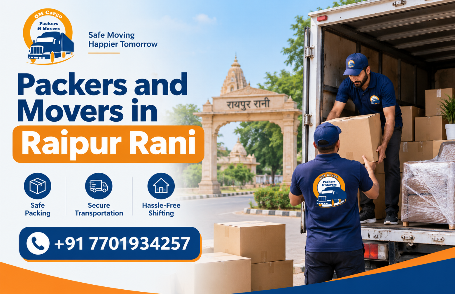 Packers and Movers in Raipur Rani
